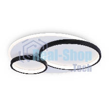 Светильник Ambrella light FA7719 WH/BK белый/черный 3000K-6400K 64W 490*470*90 (ПДУ РАДИО 2.4G)