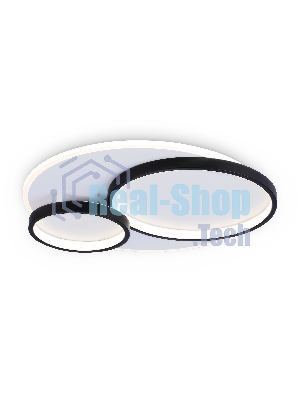 Светильник Ambrella light FA7719 WH/BK белый/черный 3000K-6400K 64W 490*470*90 (ПДУ РАДИО 2.4G)