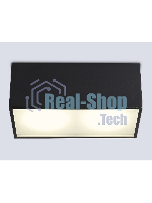 Светильник Ambrella light TN6535/2 BK черный IP44 GX53/2 200*100*80