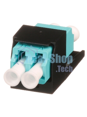 Адаптер Panduit CMDSAQLCZBL проходн. Mini-ComLC дупл. 50/125 OM3 черный