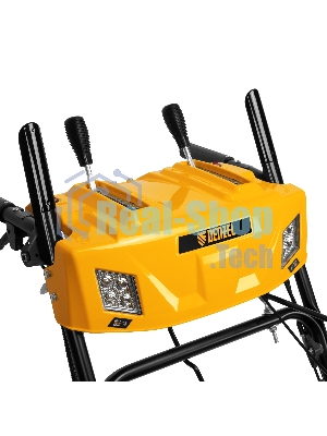 Бензиновая снегоуборочная машина SBL 711DT PRO, 420cc, гусеницы, эл.старт, блок. дифф. Denzel