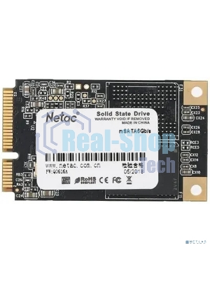 Накопитель SSD Netac N5M, 256Gb, mSATA, R/W 560/520