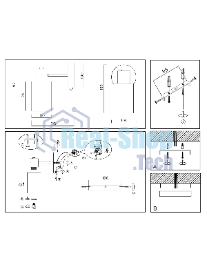 Светильник Ambrella light TR9578 SN сатин E14 max 40W 175*100*195