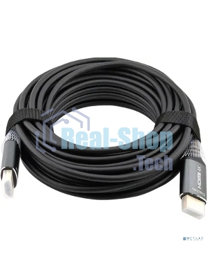 Кабель аудио-видео Cactus CS-HDMI-AOC-2-10 HDMI (m)/HDMI (m) 10м. позолоч.конт. черный