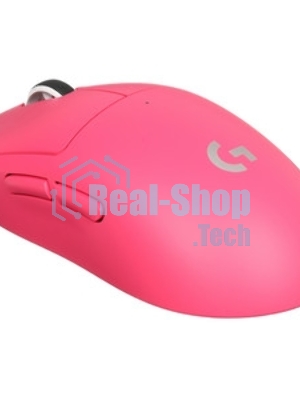 Мышь беспроводная Logitech G PRO X Superlight 2 розовый, 32000 dpi, радиоканал, USB, кнопки - 5