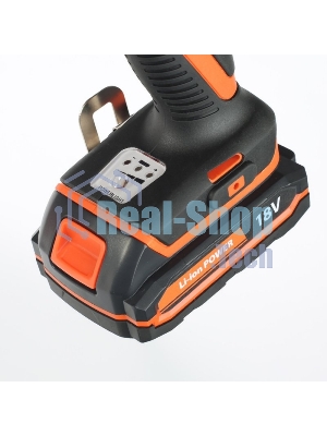 Гайковерт ударный аккумуляторный PATRIOT BR 180Li-1/2 180301140 две батареи Li-ion, 18V, 1,5 Ah, 140 Нм, большой кейс, зарядка за 1 час