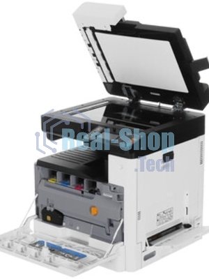 МФУ лазерное Kyocera Ecosys M8124cidn (1102P43NL0), A3, цветной, печ. до 24 стр/мин. (А4) до 12 стр/мин. (А3), скан. до 50 стр/мин., 1200 x 1200 dpi (печать) 600x600dpi (скан.), USB, RJ-45, NFC, Air Print, Mopria