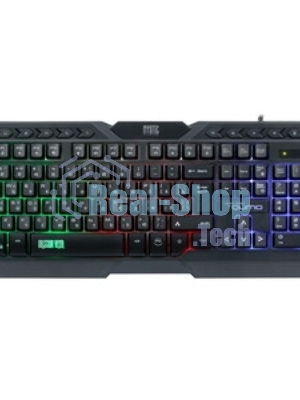 Комплект клавиатура+мышь Qumo Mystic K58/M76 проводной, USB, 3200 DPI, чёрный