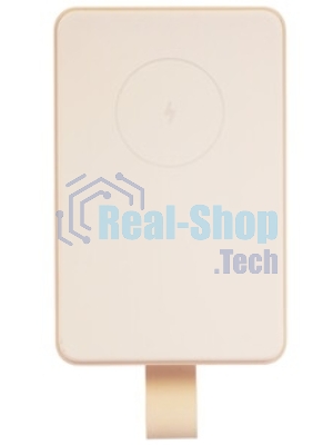 Портативный аккумулятор Xiaomi Magnetic Power Bank 6000mAh GL WPB0620MI бежевый (BHR9074GL)