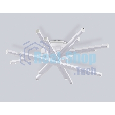Потолочный светодиодный светильник Ambrella light FL6275 WH белый 134W 3000K-6400K 800*800*165 (ПДУ ИК)