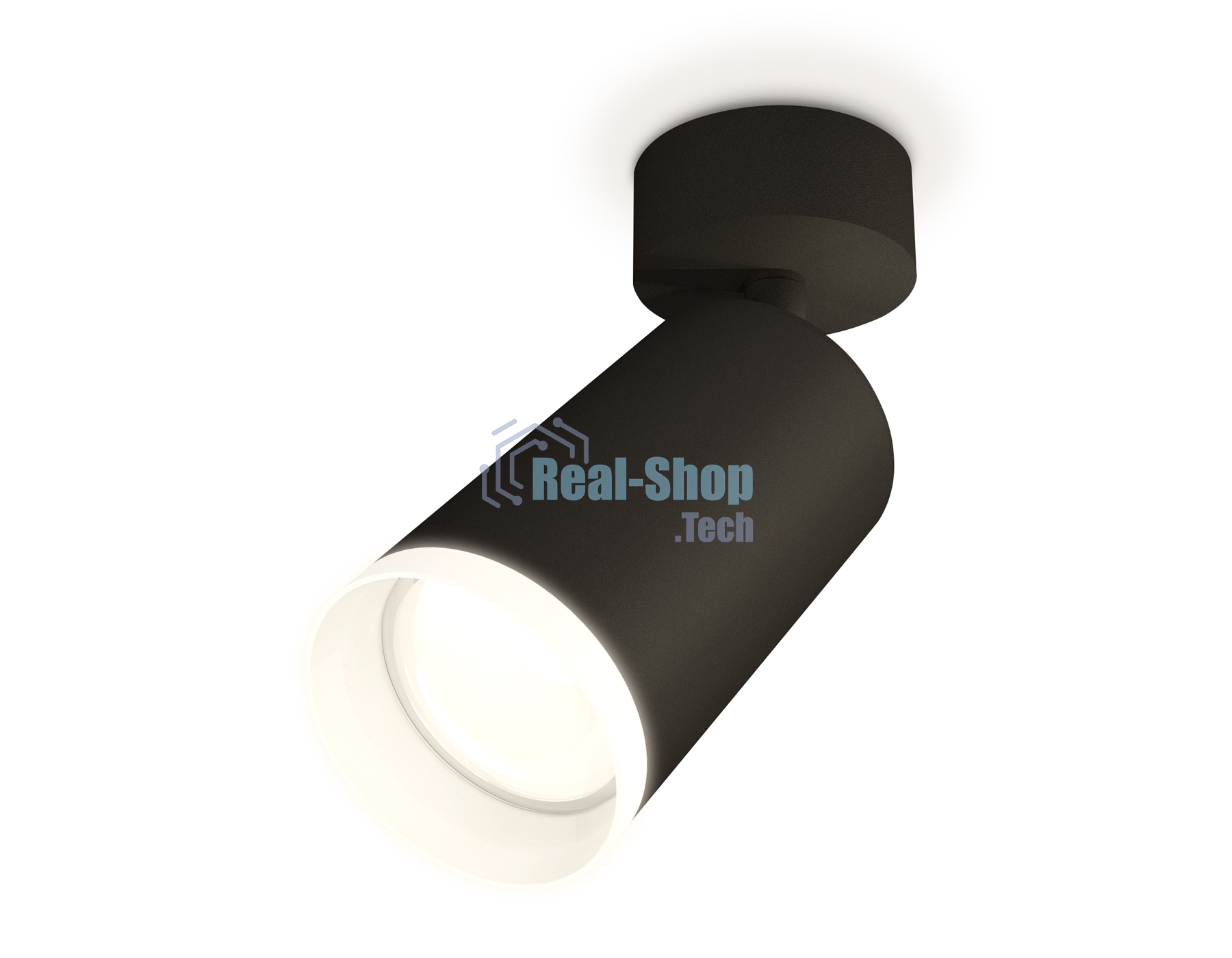 Светильник Ambrella Light XM6323010 SBK/FR черный песок/белый матовый MR16 GU5.3 (A2210, C6323, N6246)