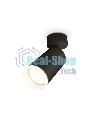 Светильник Ambrella Light XM6323010 SBK/FR черный песок/белый матовый MR16 GU5.3 (A2210, C6323, N6246)