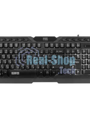 Комплект клавиатура+мышь Qumo Mystic K58/M76 проводной, USB, 3200 DPI, чёрный