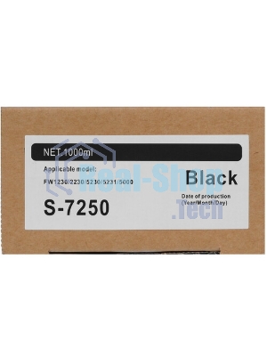 Картридж струйный NVPrint для Riso ComColor FW 1230/2230/5230/5231/5000 (NV-S-7250E, совместимый), Black (1000 мл)