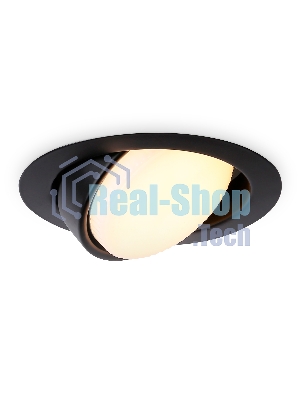 Светильник встраиваемый G10123 BK черный GX53 max 12W D120*48