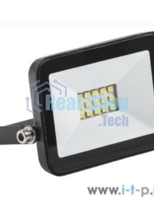 Прожектор светодиодный СДО 06-10 6500К IP65 черный IEK LPDO601-10-65-K02