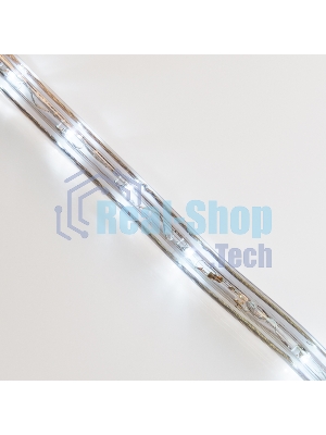 Дюралайт Neon-night LED, постоянное свечение (2W) – белый, 36 LED/м, бухта 100 м