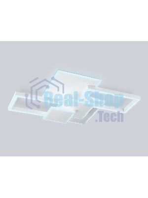 Потолочный светодиодный светильник Ambrella light FA1031/5 WH белый 95W 3000K-6400K 705*500*95 (ПДУ ИК)