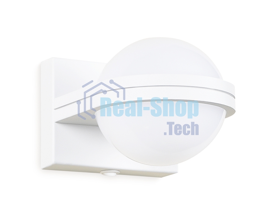 Настенный светодиодный светильник Ambrella light FW555 SWH белый песок LED 3000K 5W 80*80*138