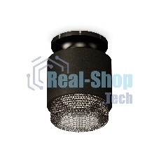 Светильник Ambrella Light XS7511062 SBK/PBK/BK черный песок/черный полированный/тонированный MR16 GU5.3 (N7926, C7511, N7192)