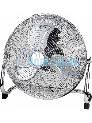 Вентилятор Rix NPSF-8000W хром, напольный, 90 Вт, 3 скорости, 41 см, металлический