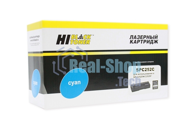 Картридж Hi-Black (HB-SPC252C) для Ricoh Aficio SPC252DN/C252SF, C, 6K