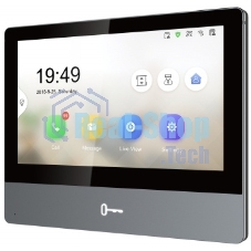 Видеодомофон Hikvision DS-KH8350-TE1 серебристый