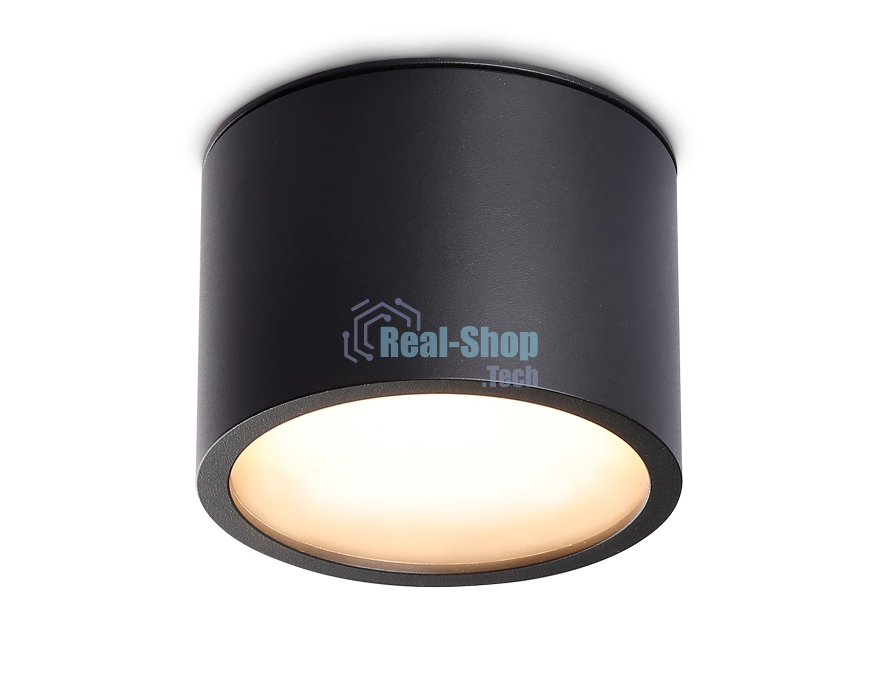 Светильник Ambrella light TN6551 BK черный IP44 GX53 max 15W D82*60