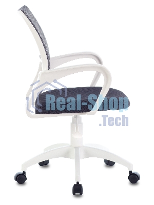 Кресло Бюрократ CH-W695NLT TW-04 TW-12 темно-серый, сетка/ткань, 120 кг, механизм качания