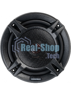 Колонки автомобильные Soundmax SM-CSI602 180Вт 91дБ 4Ом 16.5 см (6 1/2 дюйм) (ком.: 2 кол.) коаксиальные двухполосные
