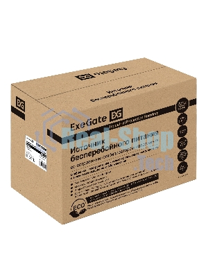 Источник бесперебойного питания ExeGate SpecialPro Smart LLB-2200.LCD.AVR.EURO.RJ 2200VA/1300W, LCD, AVR, 4 евророзетки, RJ45/11, черный