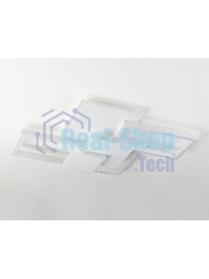 Потолочный светодиодный светильник Ambrella light FA1031/5 WH белый 95W 3000K-6400K 705*500*95 (ПДУ ИК)