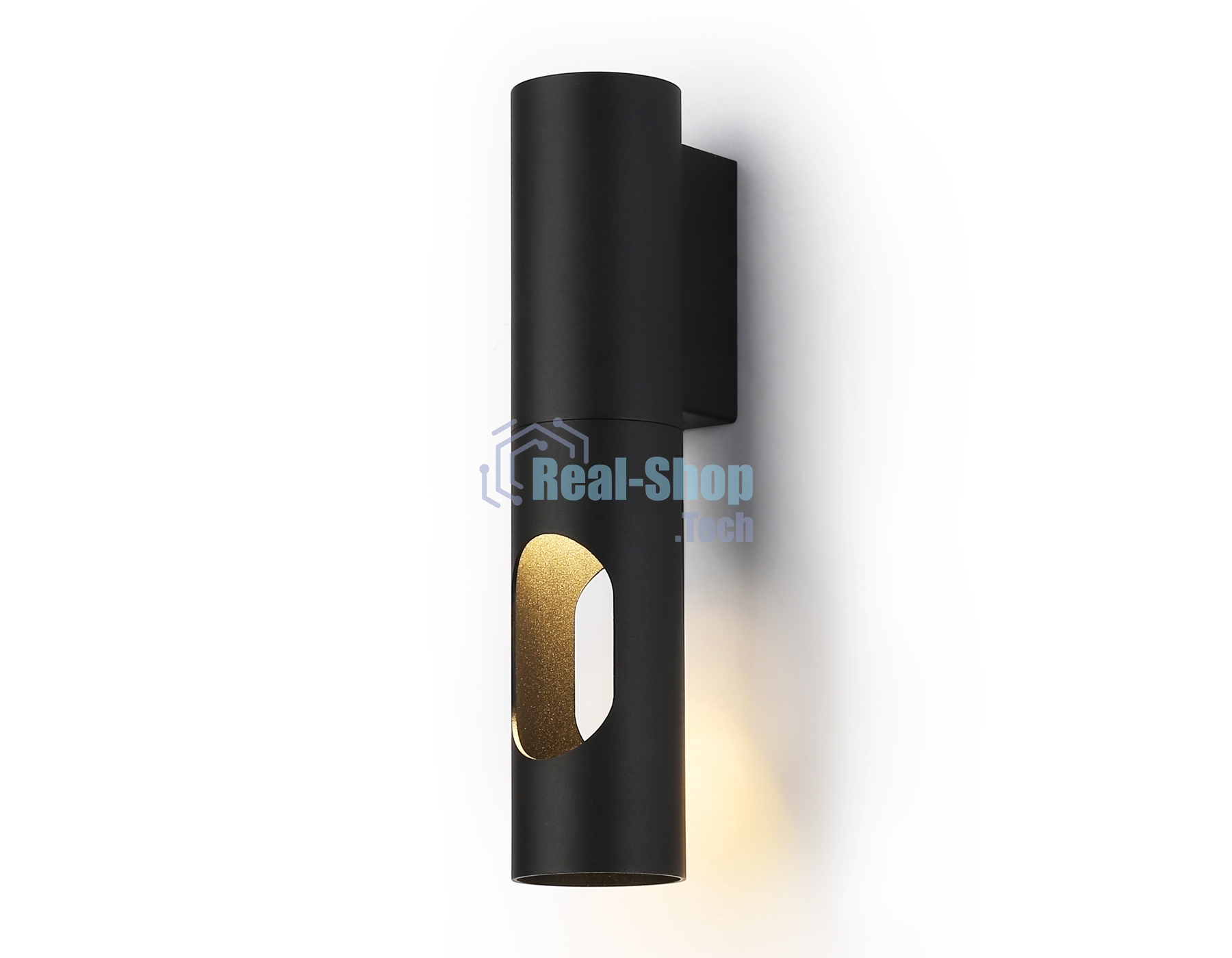 Светильник настенный TN5102 BK черный GU10 max 12W 250*55*80