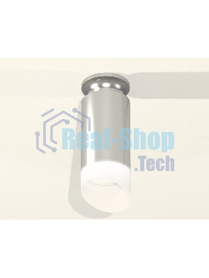 Светильник Ambrella Light XS6325082 PSL/FR серебро полированное/белый матовый MR16 GU5.3 (N6903, C6325, N6256)