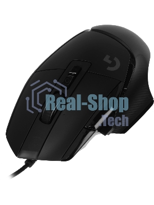 Мышь проводная Logitech G502 X черный, 25600 dpi, USB, кнопки - 13