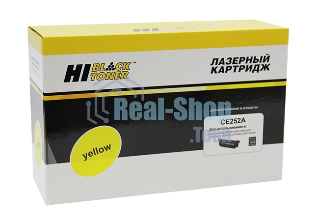 Расходные материалы Hi-Black CE252A YELLOW Картридж Hi-Black для HP CLJ CP3525/3530 CM3525/3530 ресурс 7000 стр. с чипом