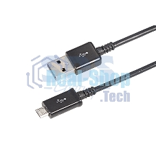 Кабель Rexant USB кабель microUSB длинный штекер 1М черный