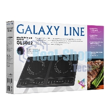 Плита настольная индукционная Galaxy Line GL 3062, черная, 3400 Вт