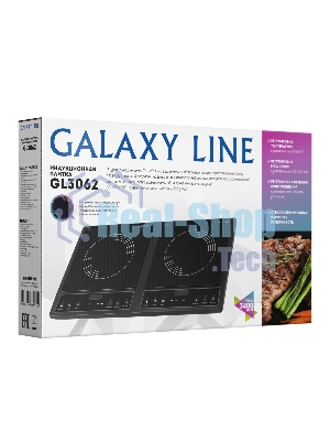 Плита настольная индукционная Galaxy Line GL 3062, черная, 3400 Вт