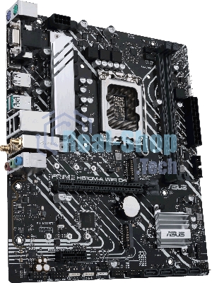 Материнская плата ASUS PRIME H610M-A WIFI D4, LGA 1700, Intel H610, 2xDDR4, 4xSATA, 2xM.2, 1xPCI-E 4.0 x16, 1xHDMI, 1xDisplayPort, 1x 1Gb LAN, 2xUSB-A 3.2 Gen 2, 4xUSB-A 2.0, 3x3.5 мм, 7.1, Micro-ATX
