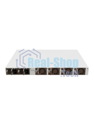 Коммутатор MikroTik CRS520-4XS-16XQ-RM Cloud Router Switch with Quad-Core AL52400 2 GHz CPU, 4 Gb RAM, 98CX8410 switch chip, 2 x 10G Eth ports, 4 x 25G SFP28 ports, 16 x 100G QSFP28 ports, RouterOS L5, 1U rackmount enclosure, dual hot-swap PSU, 4 x hot-swap fans
