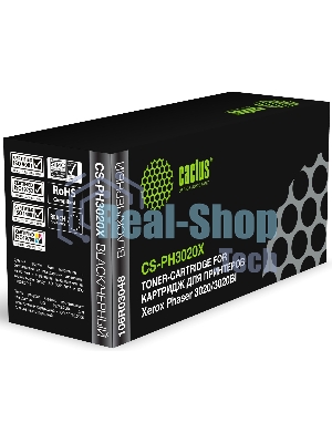Картридж лазерный Cactus CS-PH3020X (106R03048) черный (3000 стр.) для Xerox Phaser 3020/3020BI