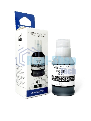 Чернила NVPrint GI-41 PGbK (NV-4528C001) для Canon Pixma G1420, G2420, G3420, G2460, G3460 (135 мл) черный пигментные (в коробке) совместимые