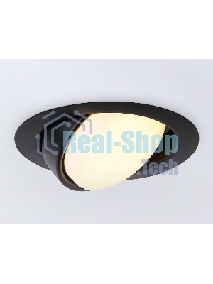Светильник встраиваемый G10123 BK черный GX53 max 12W D120*48