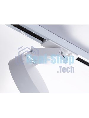 Трековый однофазный светодиодный светильник Ambrella light GL6837 WH белый LED 15W 4200K D115*80