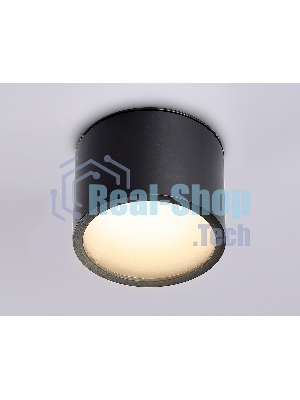 Светильник Ambrella light TN6551 BK черный IP44 GX53 max 15W D82*60