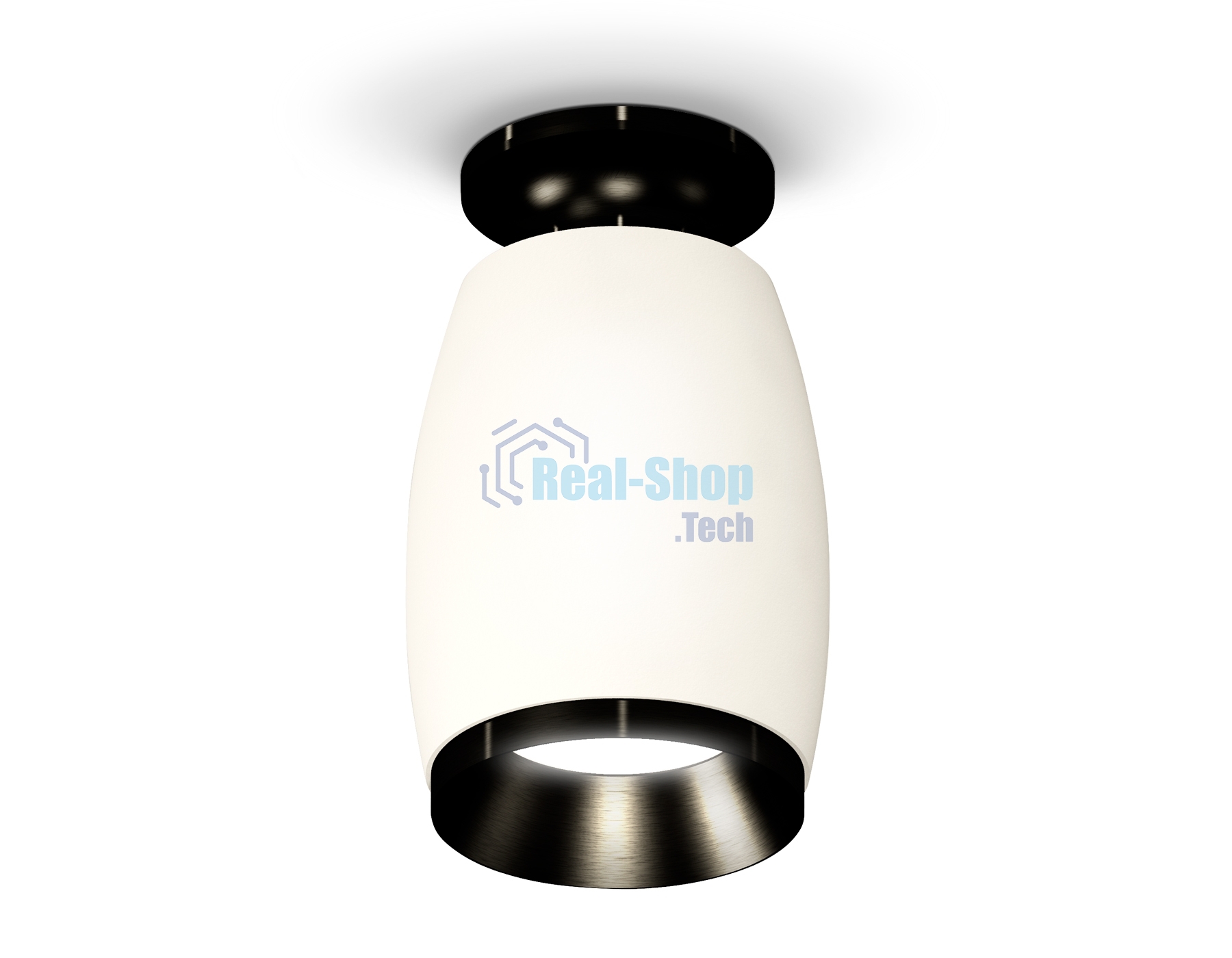 Светильник Ambrella Light XS1122041 SWH/PBK белый песок/черный полированный MR16 GU5.3 (N6902, C1122, N7031)