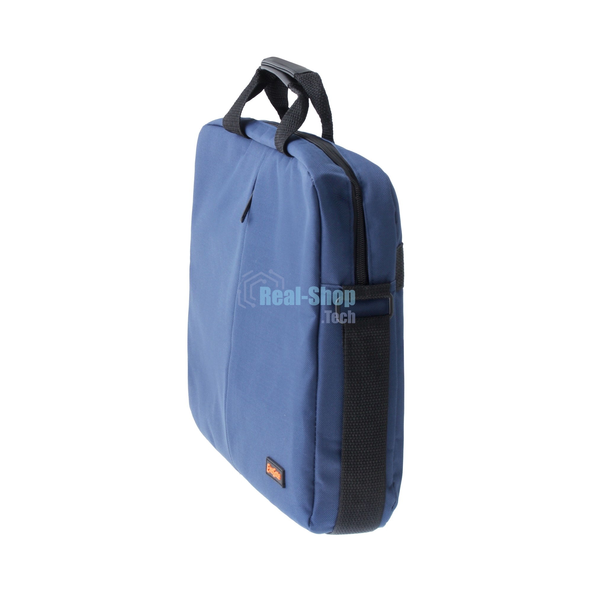 Сумка для ноутбука ExeGate EX264613RUS Office F1590 Dark-Blue, темно-синяя, полиэстер, для ноутбуков до 15.6