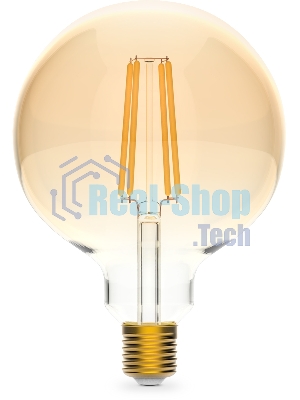 Лампа cветодиодная Gauss Smart Home Filament G95 7W 740lm 2500К E27 диммируемая LED
