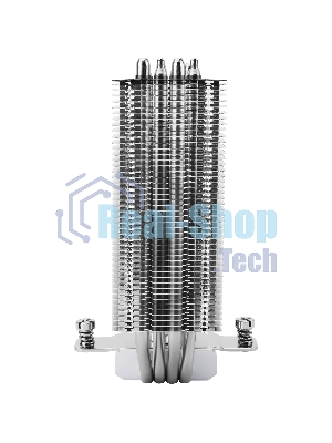 Кулер для процессора Thermalright Assassin Spirit 120 V2 серебристый/черный/серый (4-pin PWM, 154мм, Al/Cu, 4x6мм, 1x120мм, 66.17CFM, 25.6dBA, 1500RPM, S: 1851/1700/1200/115X, AM5/AM4)